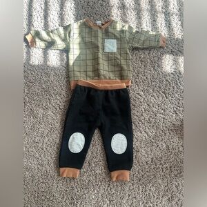 Sweater set.